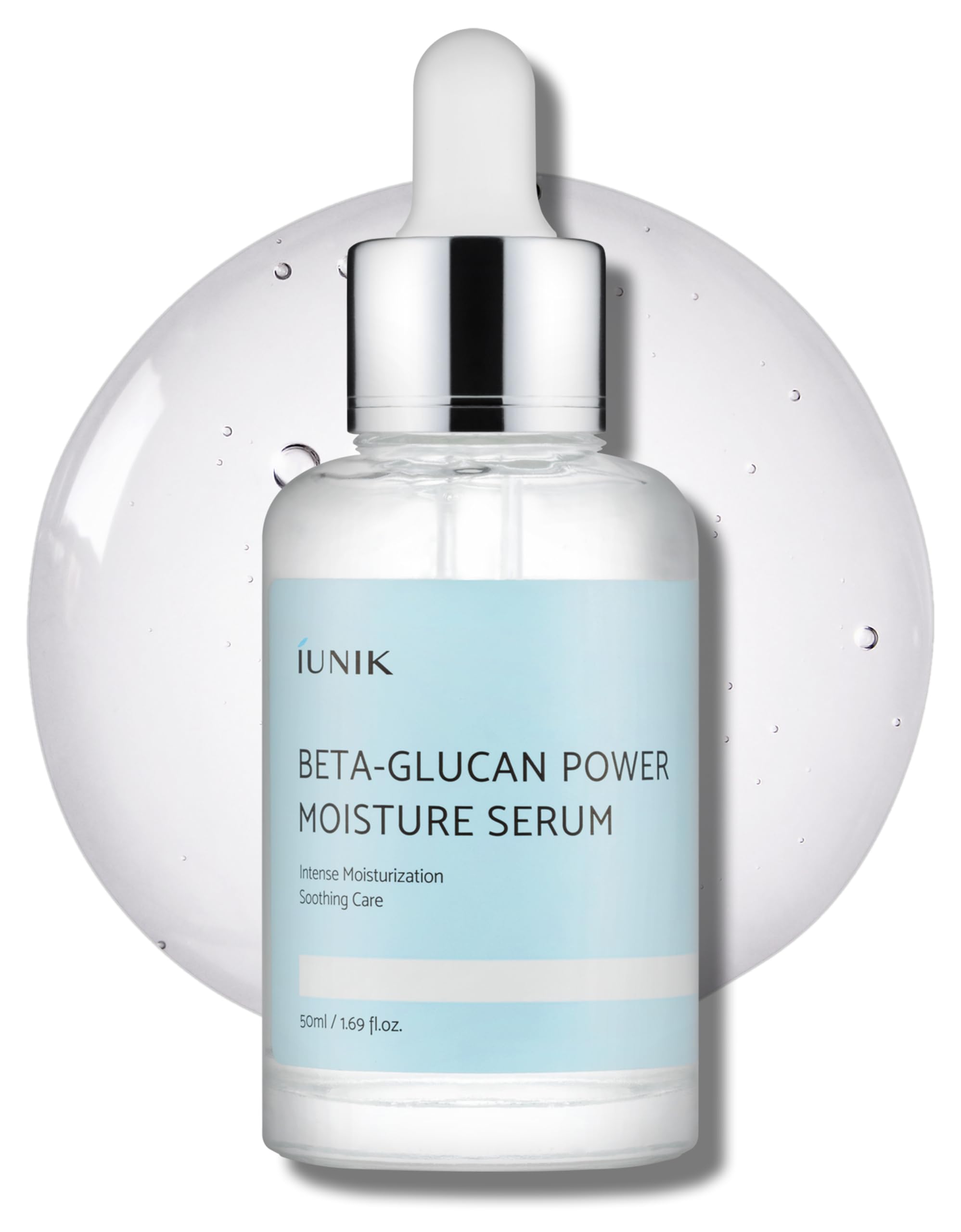 Buy now IUNIK Beta-Glucan Power Deep Moisture Vegan Serum Intense Hydration Mushroom Yeast Extracts Naturally-derived - Dry Mature Sagging Sensitive Skin Cell Regenerating Lifting Korean Skincare at indiglob india
