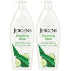 Jergens Daily Moisture Body Lotion For Dry Skin, 21 fl oz | Silk Proteins, Citrus Extracts, Instantly Relieves Roughness, Smooths Texture, Long-Lasting Moisture