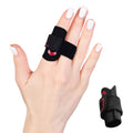 Buy now Neoprene Finger Splint Wraps Adjustable Finger Brace Trigger Finger Buddy Splints Mallet Finger Guards for Arthritis Sport Finger Support Sleeves Protector for Basketball Volleyball Tennis Red & Black at indiglob india