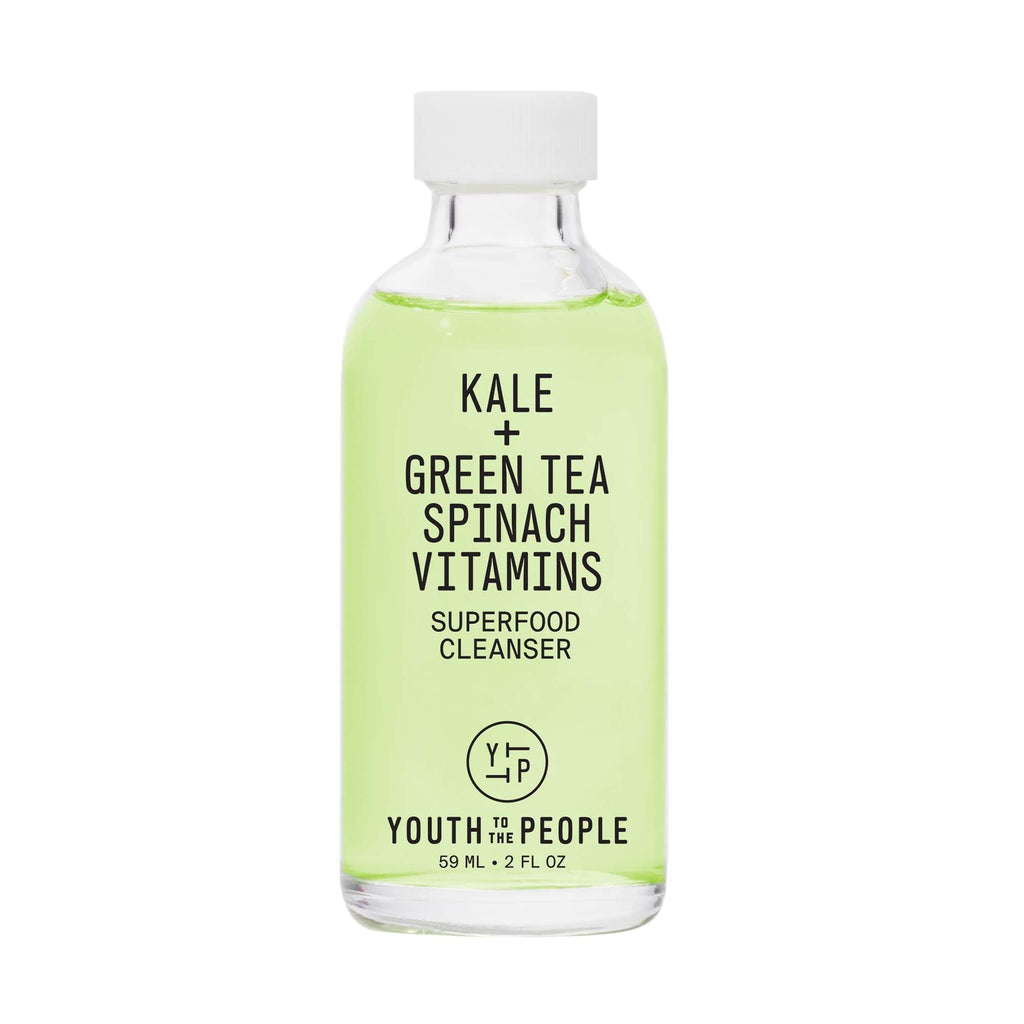 Buy now Youth To The People Superfood Facial Cleanser - Kale + Green Tea Daily Face Wash, Gentle Makeup Remover, with Soothing Antioxidants for Glowing Skin, pH Balance, Clean Pores, Sulfate-free, Refillable 2 Ounce (Pack of 1) at indiglob india