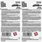 Buy now Maybelline Lash Sensational Washable Mascara, Lengthening and Volumizing for a Full Fan Effect, Blackest Black, 2 Count at indiglob india