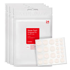 Buy now COSRX Acne Pimple Patch Absorbing Hydrocolloid Original 3 Size Patches for Blemishes and Zits Cover, Spot Stickers for Face and Body, Not Tested on Animals (72) at indiglob india