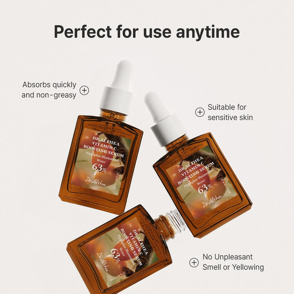 Dr.Althea Vitamin C Boosting Serum, Korean Skin Care with TXA, 1.01 Fl Oz | Helps Remove Dark Spots & Uneven Skin Tone with Tranexamic acid, Niacinamide, Daily Face Moisturizer for All Skin Types
