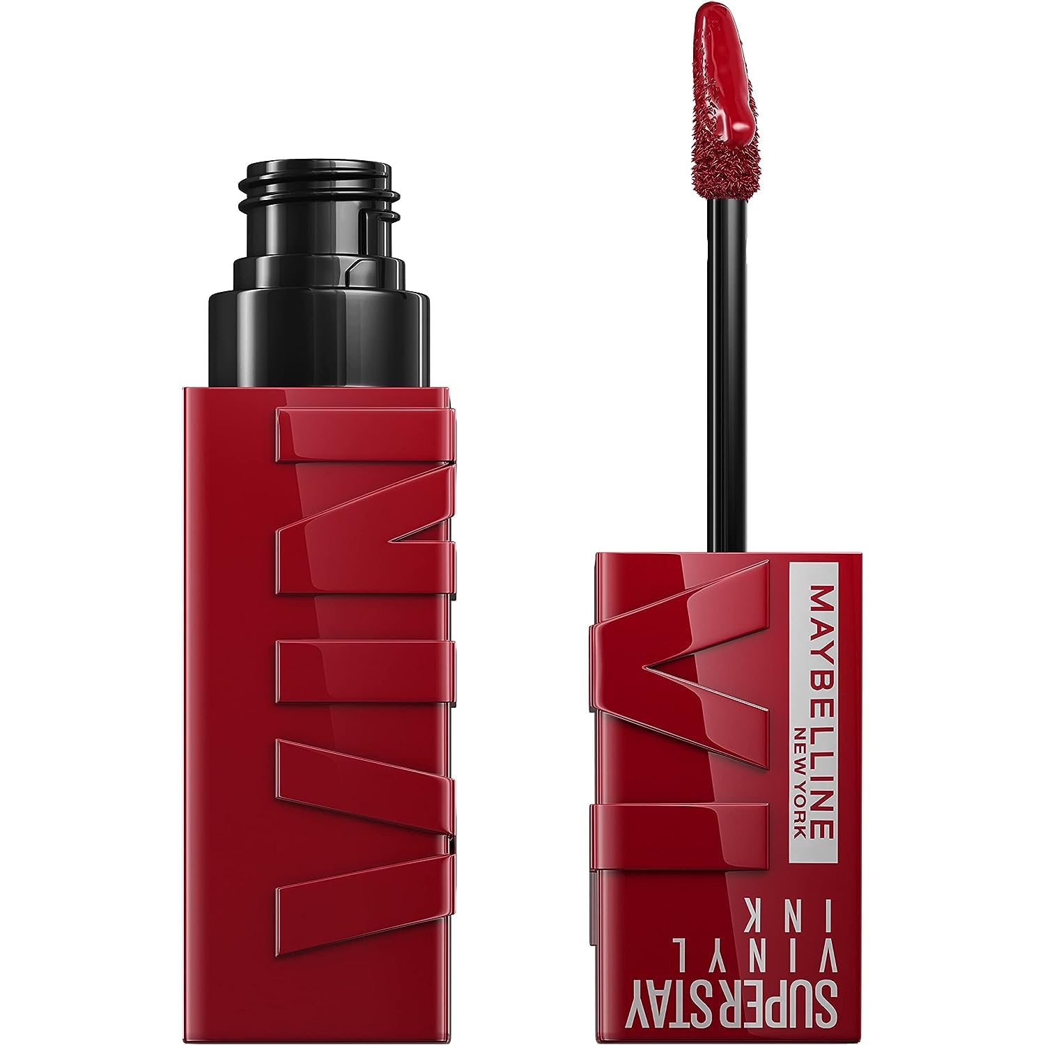 Buy now Maybelline Super Stay Vinyl Ink Longwear No-Budge Liquid Lipcolor Makeup, Highly Pigmented Color and Instant Shine, Cheeky, Rose Nude Lipstick, 0.14 fl oz, 1 Count at indiglob india