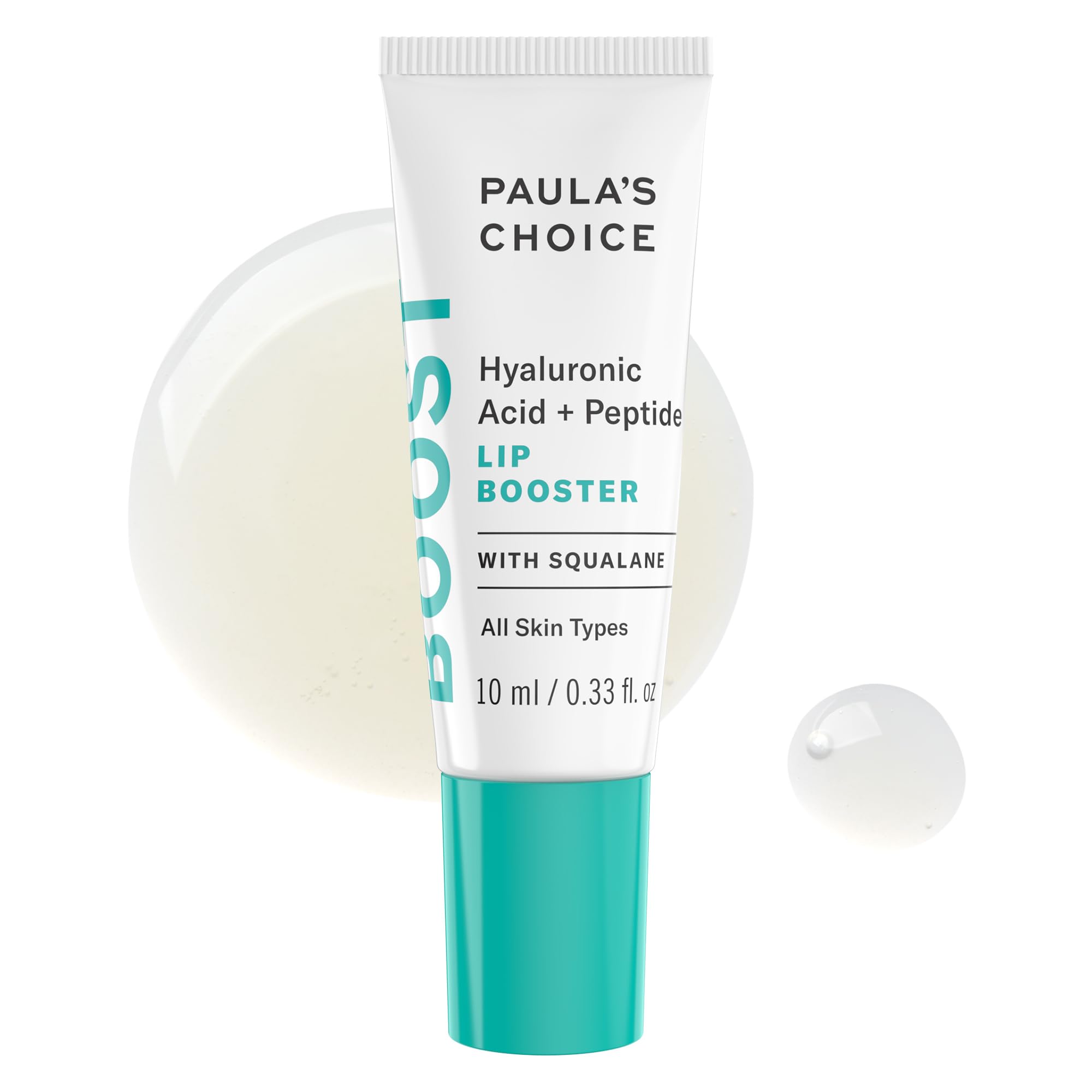 Buy now Paula's Choice BOOST Hyaluronic Acid + Peptide Lip Booster, Hydrating Treatment for Lip Volume, Loss of Firmness & Fine Lines, with Squalane, Fragrance-free, 0.33 Fluid Ounces at indiglob india