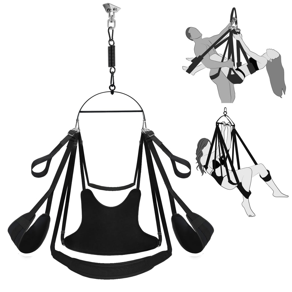 Adult Sex Swings,360 Degree Spinning Sex Chair Set Sex Swing