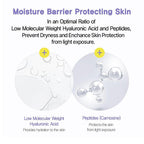 espoir Water Splash Sun Serum SPF50+ PA+++│3,000ppm Caffeine for Reducing Puffiness,Enhancing Skin Elasticity, Non-Oily Hydrating Sunscreen,Vegan,Beach Essentials, Clear Sunscreen1.69 Fl Oz.