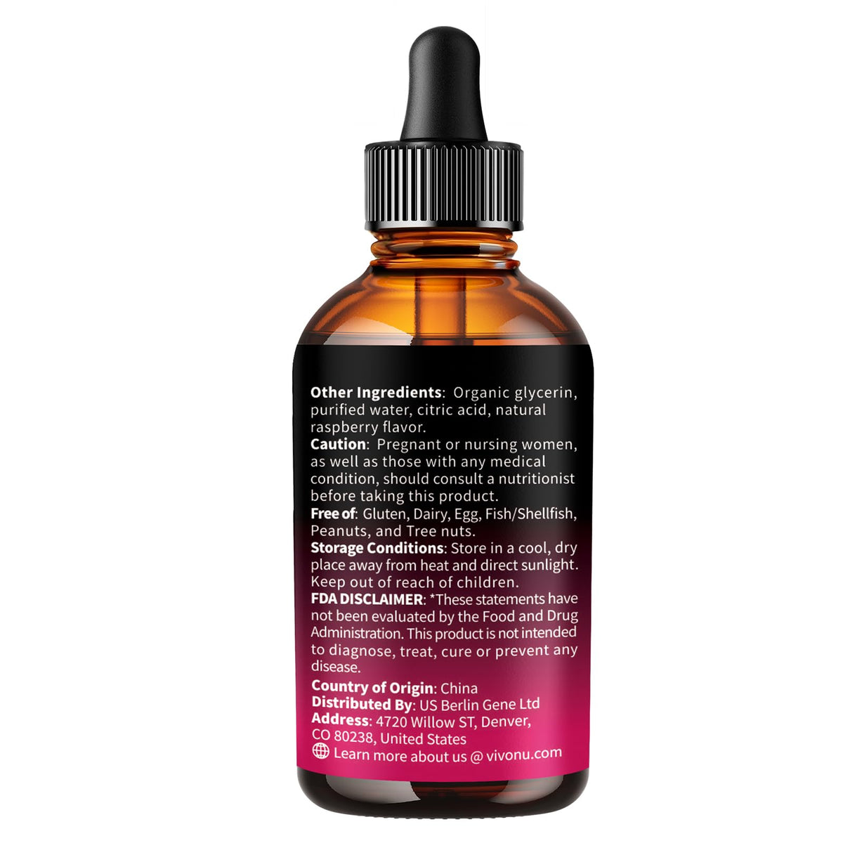 Vitamin B Complex, Vitamin B12 Liquid Drops, B1, B2, B6, B3, B5, Biotin