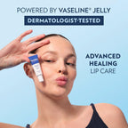 Vaseline Lip Therapy Advanced Healing Lip Moisturizer 3-Pack, 0.35 Oz Ea | #1 Dermatologist-Recommended Skin Protectant, Healing Ointment for Soothing Dry, Chapped Lips | Travel Essentials