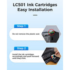 LC501 Ink Cartridges for Brother Printer MFC-J1360DW MFC-J1410DW