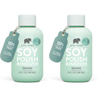 ella+mila Soy Nail Polish Remover - Non-Acetone with Lavender Oil, 4 fl oz | Soy-based non-acetone remover; lavender oil; vitamins A, C & E; gentle on bare nails; vegan; 4 fl oz