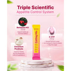 Cutting Drink Mix – Craving & Metabolism Support, Strawberry Açaí 30 Sticks
