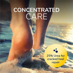 Dr. Scholl's Severe Cracked Heel Repair Restoring Balm 2.5oz, with 25% Urea for Dry, Cracked Feet, Heals and Moisturizes for Healthy Feet