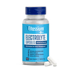 Vitassium Electrolytes Salt Pills for POTS Scientifically Formulated 100ct | Made for POTS & high sodium diets. Developed with patients, doctors and caregivers. 500mg sodium per 2-capsule serving.