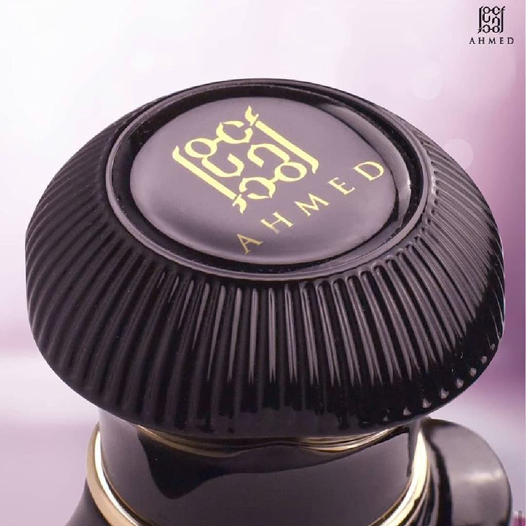 AHMED Oud & Roses 60mL Unisex Oriental Perfume for Men and Women a Woody Floral Oriental Fragrance with Oudh (Frankincense) and Rose Accords