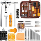 Buy now Kingsdun Watch Battery Replacement Tool Kit, 168Pcs Watches Repair Band Strap Link Pins Remover Adjustment Repairing Tools Sets with Carrying Case & Manual Default at indiglob india