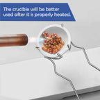 Novellaire 8 Pcs Crucibles Kit for Melting Metal Like Gold and Silver