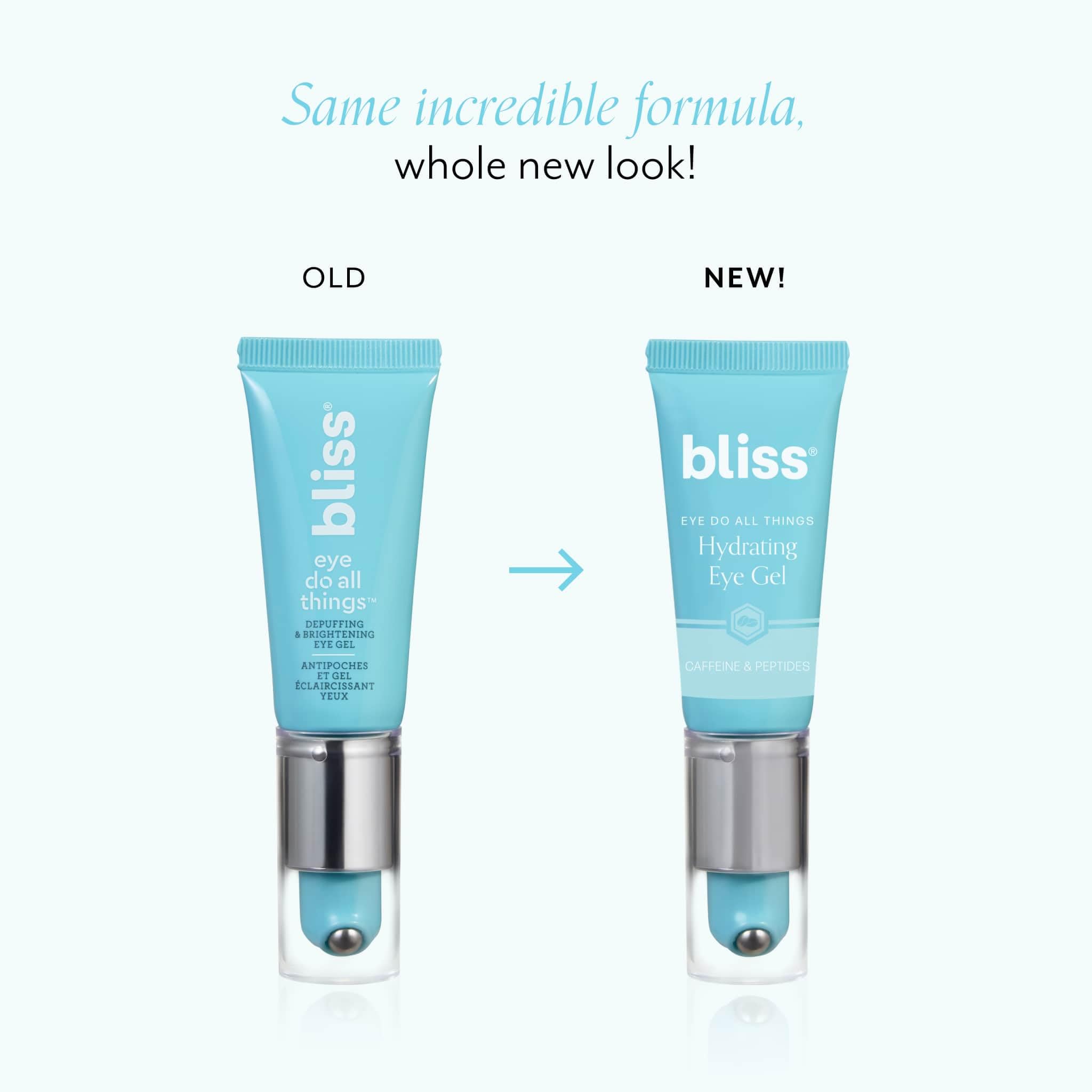 Buy now bliss Eye Do All Things Hydrating Eye Gel Depuff & Brighten Straight-from-the-Spa Paraben Free, Cruelty Free 0.7 fl oz at indiglob india