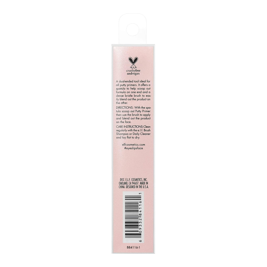 Buy now e.l.f. Putty Primer Brush & Applicator, Dual-Ended Makeup Tool For Applying e.l.f. Putty Products, Made With Synthetic Bristles, Vegan & Cruelty-Free at indiglob india