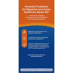 Nature's Way Fortify 30 Billion Daily Pre+Probiotic for Adults 50+, 30 ct | Daily Probiotic Supplement for Colon, Digestive, and Immune Health with 30 Billion Live Cultures*; No Refrigeration Needed