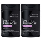 Sports Research® Evening Primrose Oil 500mg, 240 Mini-Softgels | EPO Supplement from Cold-Pressed Oil for Women’s Health & Healthy Skin | Natural GLA, Non-GMO, Easy to Swallow Capsule