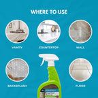 StoneTech Soap Scum Remover, 24OZ (709ML) Spray Bottle