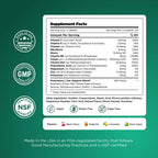 H-PROOF The Anytime You Drink Vitamin, Green Apple, 40 Chewable Tablets | 20 Servings, Supports Liver Health, Replenishes Electrolytes for Hydration, DHM, Milk Thistle, L-Glutathione, Vitamins B & C