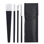 Buy now Pedicure Knife Set, 4Pcs Professional Stainless Steel Ingrown Toenail Knife Tools with Storage Bag Nail Knives Cuticle Remover for Feet Ingrown Toe Nail Correction Pedicure Tools Kit Default at indiglob india