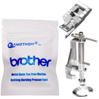 Metal Open Toe Free Motion Quilting Darning Presser Foot for Brother Singer Babylock Janome New Home Other Sewing Machines