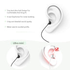 Buy now AGPTEK Sleep Earbuds, in-Ear Earphones for Sleeping with 3 Sizes Ultra-Light Soft Silicone, Noise Isolating Headphone Perfect for Sleeping, Insomnia, Side Sleeper, Air Travel, Meditation & Relaxation at indiglob india