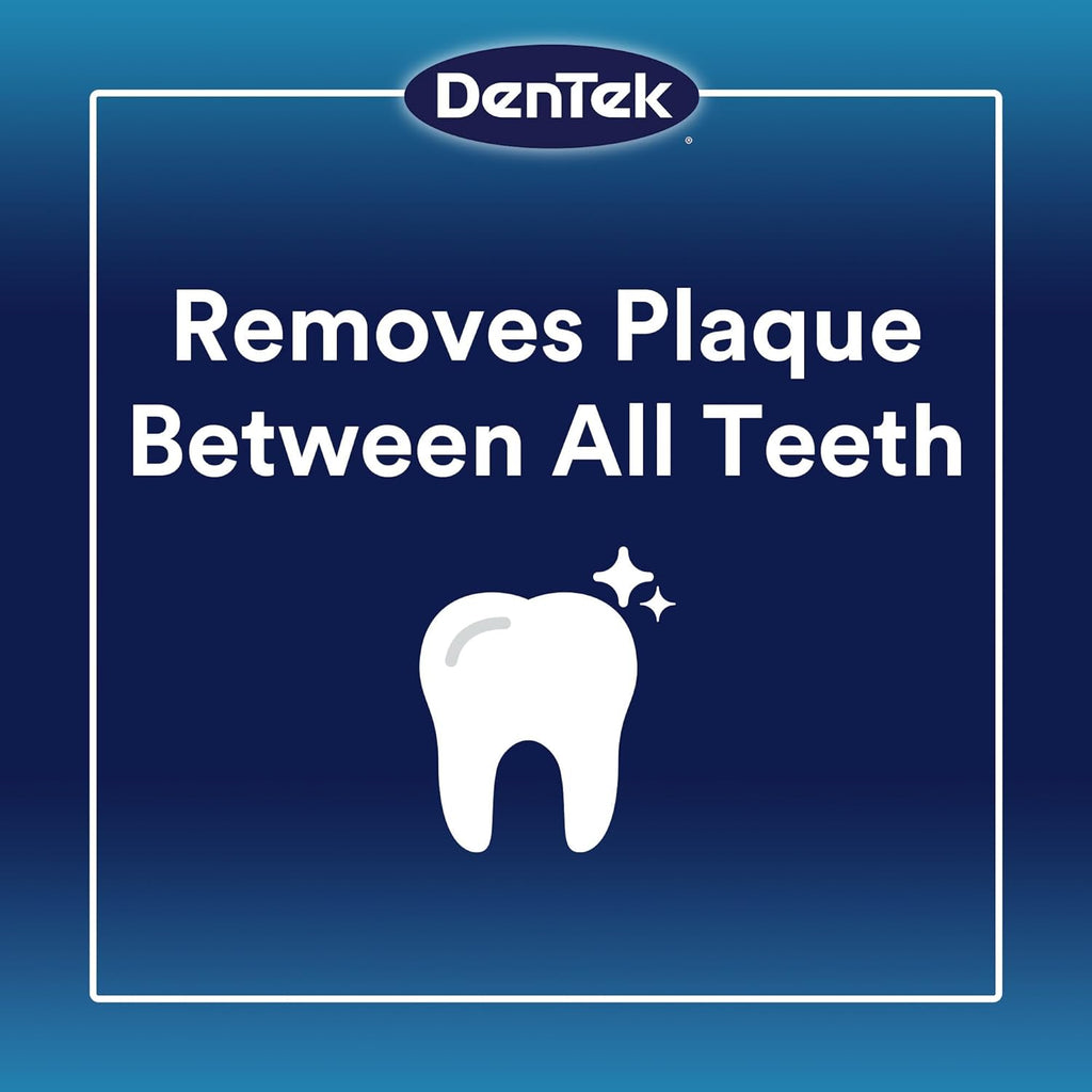 Buy now DenTek Complete Clean Easy Reach Floss Picks, No Break & No Shred Floss, 75 Count (Package May Vary) at indiglob india