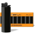 BIC Maxi Pocket Lighters, Reliable 8-Pack, Long-Lasting, All-Black