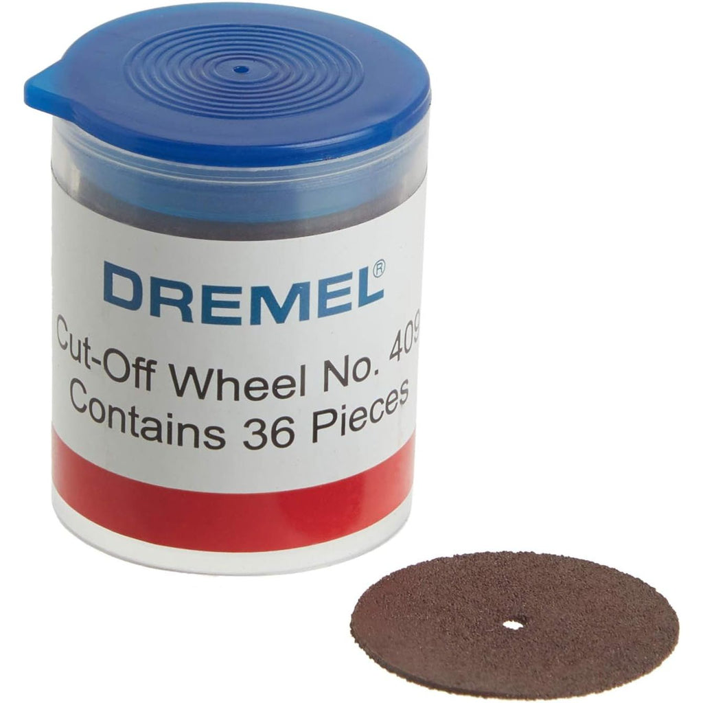 Buy now Dremel 409 Cut-Off Wheel, 15/16" (23.8 mm) Diameter, .025” (0.6mm) disc Thickness, Cutting Rotary Tool Accessory (36 Pieces) Default at indiglob india