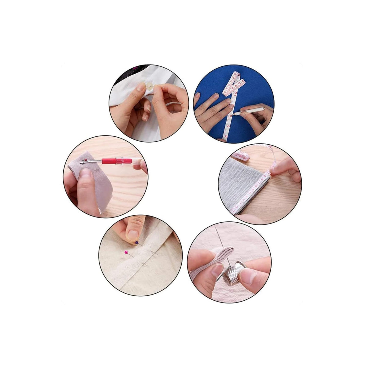 FNV Sewing kit, 229 pcs Sewing Accessories, Friendly for Beginner and Professional for Worker, Suitable for Travel, Home, School and DIY Gift, Needles, Scissors, 41XL Thread Spools