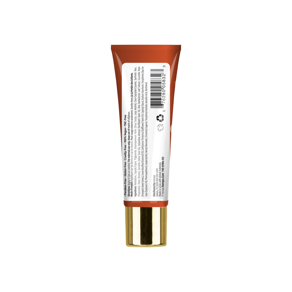 Hempz Pie Lip Balm, Nourishing Lip Care, Spiced Pumpkin,.44 fl.oz.