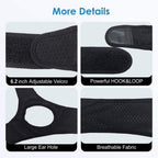 Buy now Chin Straps for Snoring, Anti Snoring Chin Strap Devices, Vosaro Jaw Strap for Sleeping with Men Women Closer, Soft Adjustable and Breathable for User Keep Closed While Sleeping for Snorers at indiglob india