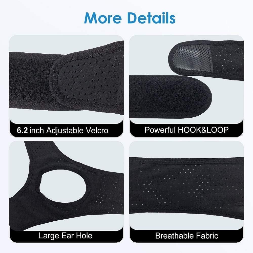 Buy now Chin Straps for Snoring, Anti Snoring Chin Strap Devices, Vosaro Jaw Strap for Sleeping with Men Women Closer, Soft Adjustable and Breathable for User Keep Closed While Sleeping for Snorers at indiglob india