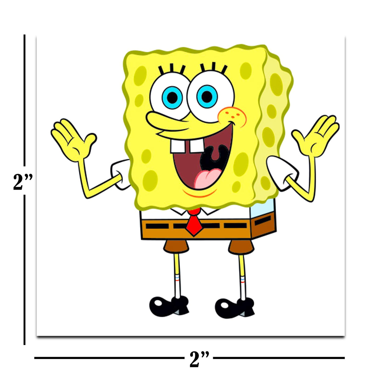 Spongebob Tattoos for Kids Party Favors Bundle - 72 Pc Individual Tattoos