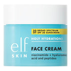 Buy now e.l.f. SKIN Holy Hydration! Face Cream - Broad Spectrum SPF 30 Sunscreen, Moisturizes & Softens Skin, Quick-Absorbing & Ultra-Hydrating, 1.7 Oz (50g) 1.7 Fl Oz (Pack of 1) Original with SPF 30 at indiglob india