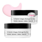 COSRX Pink Peptides Collagen Hydrogel Eye Patch for Puffy Eyes (60) | Cooling & Firming Under Eye Patches with 4-Peptide & Caffeine, Depuffing Gel Eye Mask, Korean Skin Care