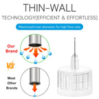 31G 5mm Pen Tips Universal Fit Easy to Use 100CT Comfortable Design