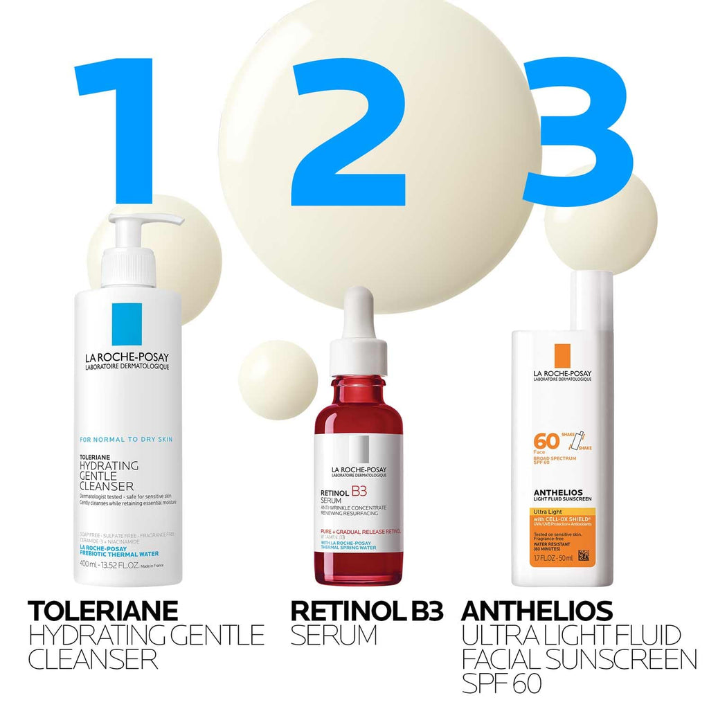 Pure Retinol Face Serum with Niacinamide (Vitamin B3) & Hyaluronic Acid | Gentle Anti-Aging Retinol Serum