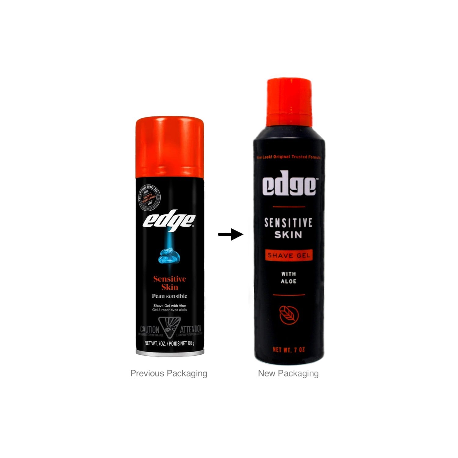 Buy now Edge Sensitive Skin Shave Gel for Men,7 Ounce at indiglob india