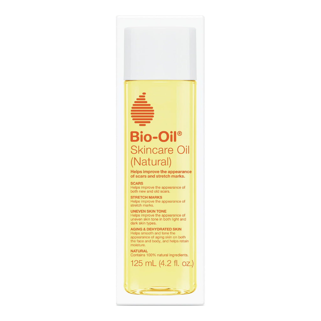 Bio-Oil Fragrance-Free Body Oil Serum for Scars & Stretch Marks, 6.7 fl oz | Dry Skin Moisturizer, Rosehip & Chamomile Oils, Scar Treatment, Stretch Mark Oil, Sensitive Skin Safe, Face and Body