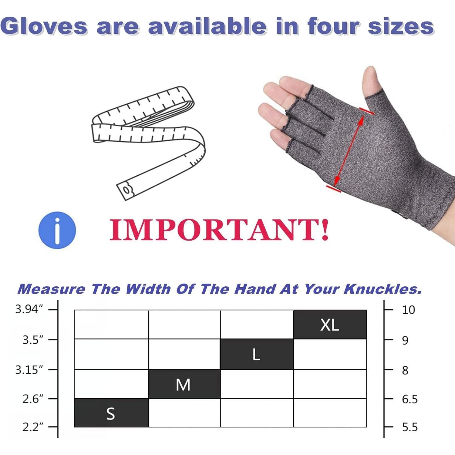 Buy now Arthritis Gloves Women Men,Strengthen Compression Gloves to Alleviate Carpal Tunnel,Rheumatoid,Tendonitis,Arthritis Pain Relief Gloves,Fingerless Gloves for Computer Typing and Daily Work - Small at indiglob india
