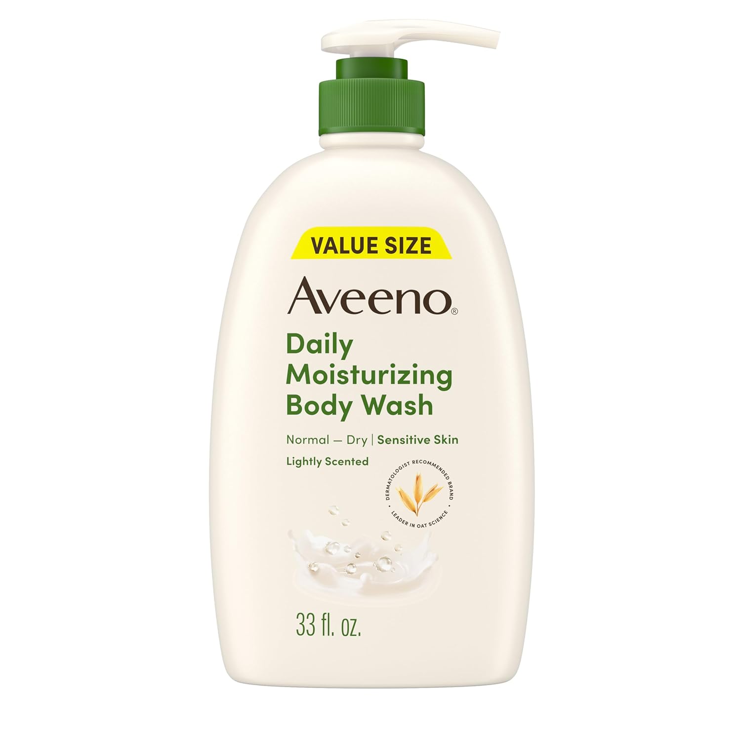 Buy now Aveeno Daily Moisturizing Body Wash, 12 Fl Oz Lightly Scented 33 Fl Oz (Pack of 1) at indiglob india