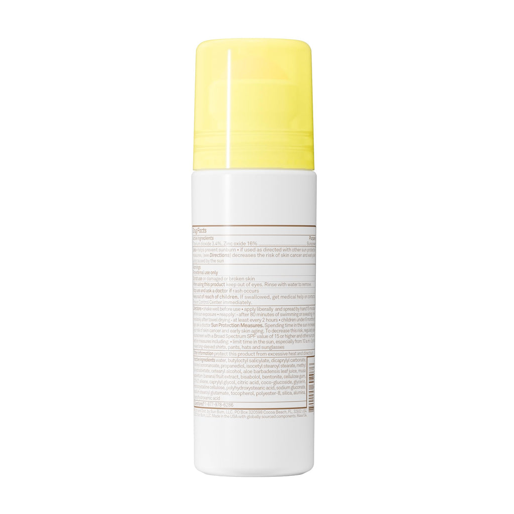 Sun Bum Baby Bum Mineral SPF 50 Roll-On Sunscreen - Vegan and Hawaii 104 Act Compliant (Without Octinoxate & Oxybenzone) - Broad Spectrum Moisturizing UVA/UVB - Travel Size - 3 oz