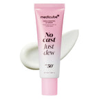 medicube Sunscreen No Cast Just Glow Collagen, SPF 50 | SPF 50 Hydrating Face Sunscreen - Lightweight & Non-Sticky Formula, Peptide & Cica for Soothing & Glow, Korean Skincare