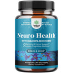 Neuro Health Brain Supplements for Memory and Focus - Nootropic Pills 60ct | Nootropics brain health supplement to support memory, focus, brain fog, mental clarity & healthy focus for adults