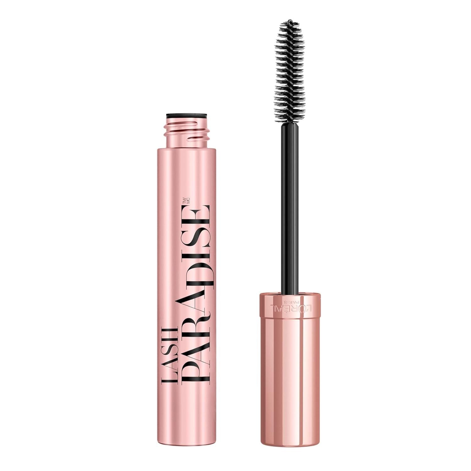 Buy now Lâ€™OrÃ©al Paris Makeup Voluminous Lash Paradise Mascara, Voluptuous Volume, Intense Length, Feathery Soft Full Lashes, No Flaking, No Smudging, No Clumping, Mystic Black, 0.28 Fl Oz (Pack of 1) at indiglob india